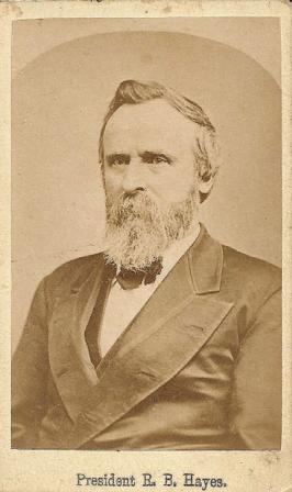 Cdv, President Rutherford B. Hayes