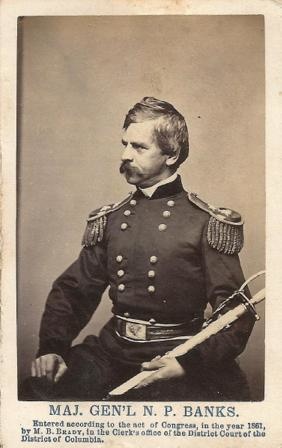 Cdv, General Nathaniel P. Banks