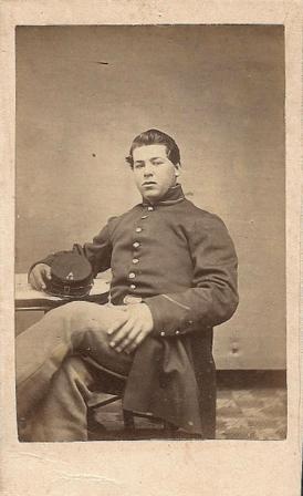 Cdv, Private Of 52nd Massachsetts Infantry