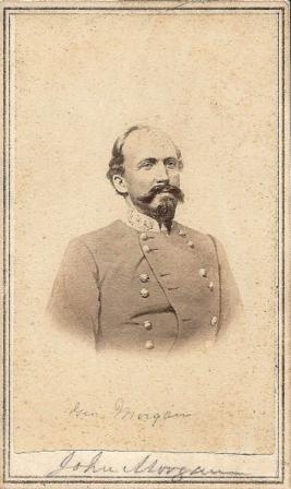 Cdv, General John Hunt Morgan
