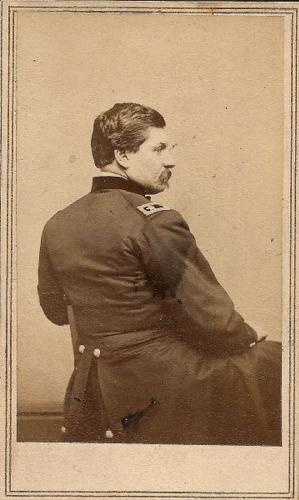 Cdv, General George B. Mcclellan