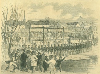 Execution Of Indians At Mankato, Minnesota