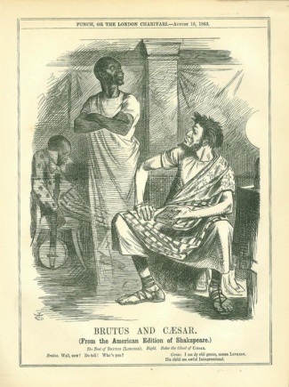 Brutus And Caesar, From The American Edition Of Shakspeare