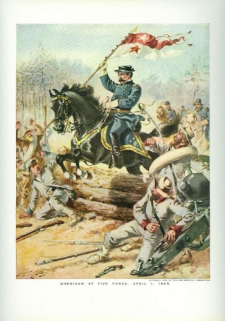 General Philip H. Sheridan At Five Forks, Virginia