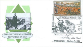 Gettysburg First Day Cover