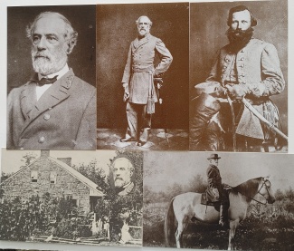 General Robert E. Lee & General J.e.b. Stuart Postcard Lot