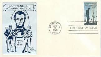 Surrender At Appomattox First Day Cover & Stamp