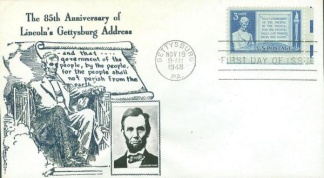 The 85th Anniversary Of Lincoln's Gettysburg Address