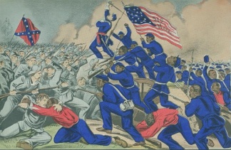 The Gallant Charge Of The 54th Massachusetts