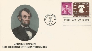 President Abraham Lincoln First Day Cover