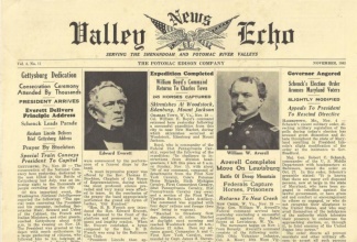 Valley Echo News With Stories From November 1863