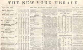 The New York Herald, November 8, 1865