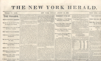 The New York Herald, August 27, 1865