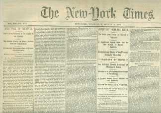 The New York Times, August 5, 1863