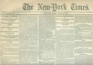 The New York Times, August 14, 1863