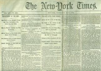 The New York Times, May 3, 1865