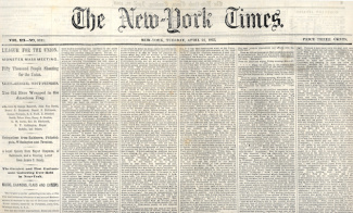 The New York Times, April 21, 1863