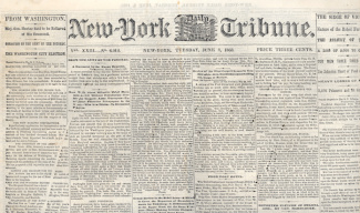 New York Daily Tribune, June 2, 1863