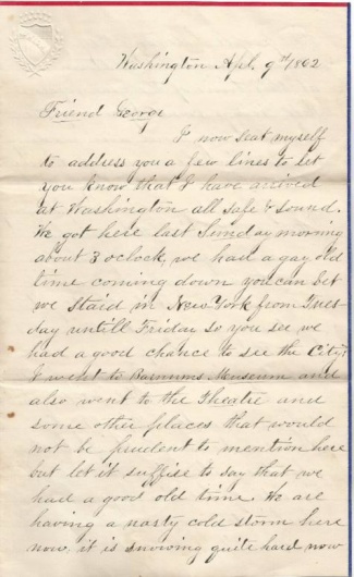 105th New York Infantry Soldier Letter & Cover